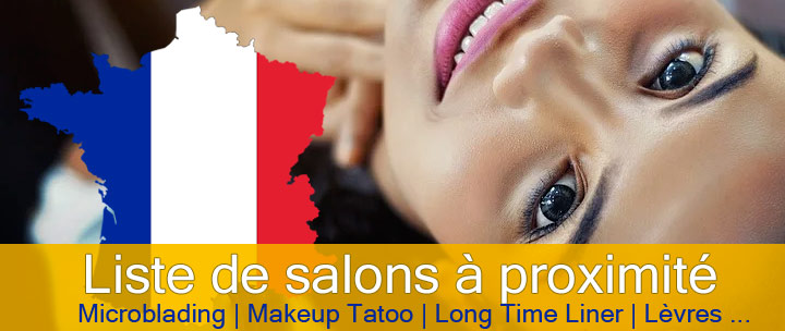 salons de maquillage permanent en France